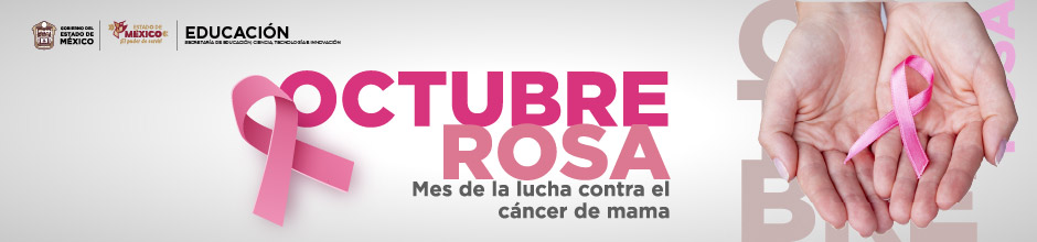 Recuerda que el cáncer de mama es curable si se detecta a tiempo.